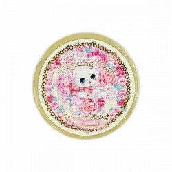 Washi tape chat jaune