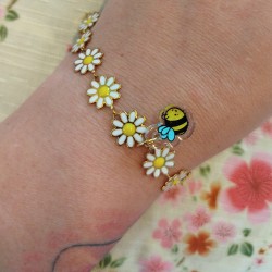 Bracelet marguerite