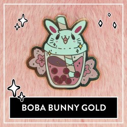 Pins Boba bunny