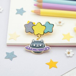 Space Cat Pins