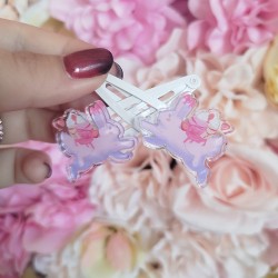 Barrettes lapin sucré