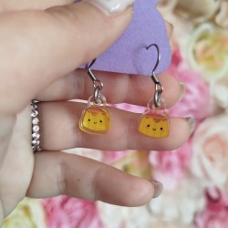 Boucles d'oreille petit flan