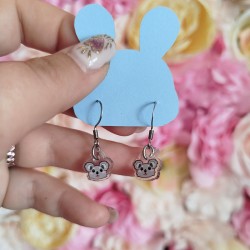 Boucles d'oreilles Koala