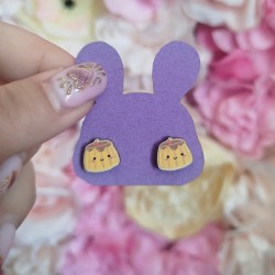 Boucles d'oreilles ptit flan