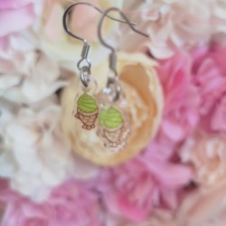Boucles d'oreilles taiyaki