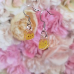 Boucles d'oreille petit flan