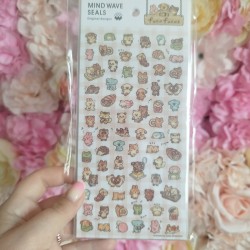 Planche de stickers animaux...