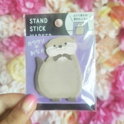 Sticky note loutre kawaii