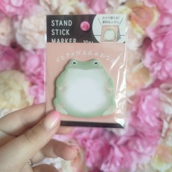 Sticky note grenouille kawaii
