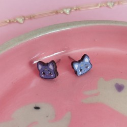 Boucles d'oreilles Luna Kawaii