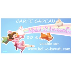 Carte cadeau 30 €