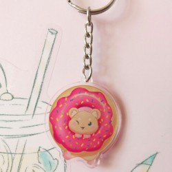 Porte clef donuts