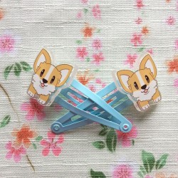 Barrette corgi