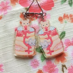 Boucles d'oreilles pancake