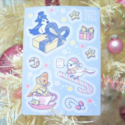 Stickers oiseaux lolita