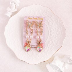 Boucles d'oreilles papillon