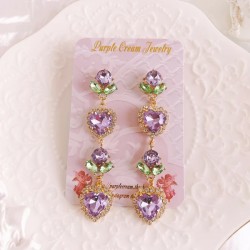 Boucles d'oreilles fleur