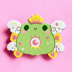 pins grenouille croa ailé