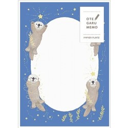 Note pad loutre